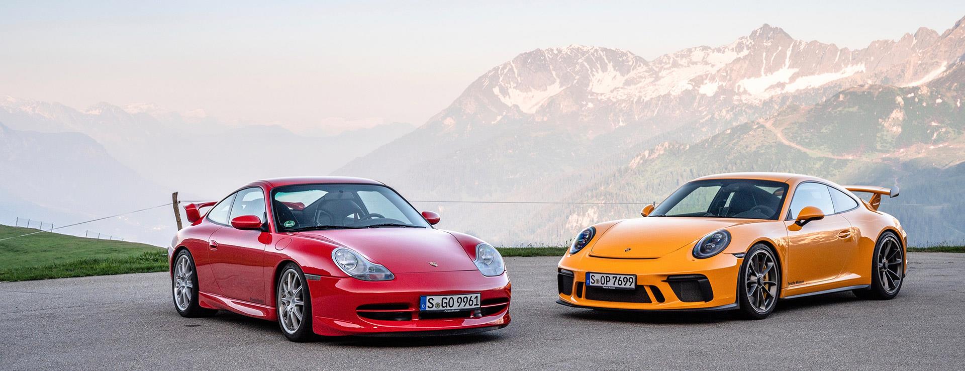 Porsche 911 GT3'ün 20’nci yılını kutluyor